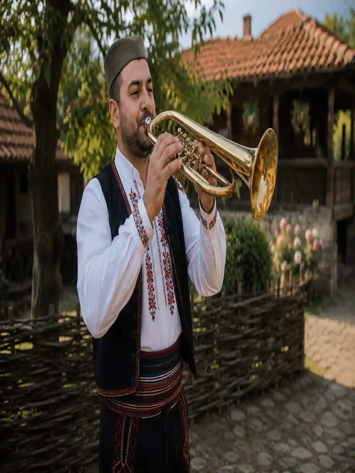 Truba i harmonika na dnevnom nastupu